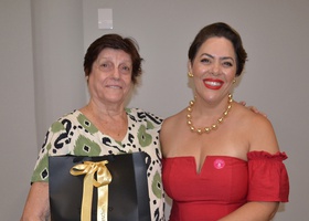 Rosa Nunes Rodrigues Barbosa e Drê Santos