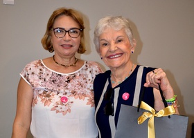 Dra. Noeli Rodrigues Andrade e Dra. Amélia Ângela La Rocca Santos