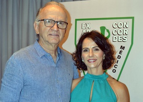 Fernando César Silva e Andréa Monroy