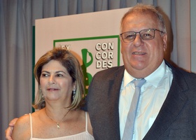 Jane Silveira da Silva Mega e Luiz Claudio Mega