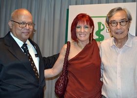 Dr. Alexandre Firmo de Souza Cruz, Luiza Romanello e Minoru Morihisa