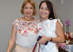 Dra. Noeli Rodrigues Andrade e Isabela Ortenzio